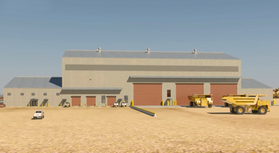 Maintenance Shop, Truck Yard