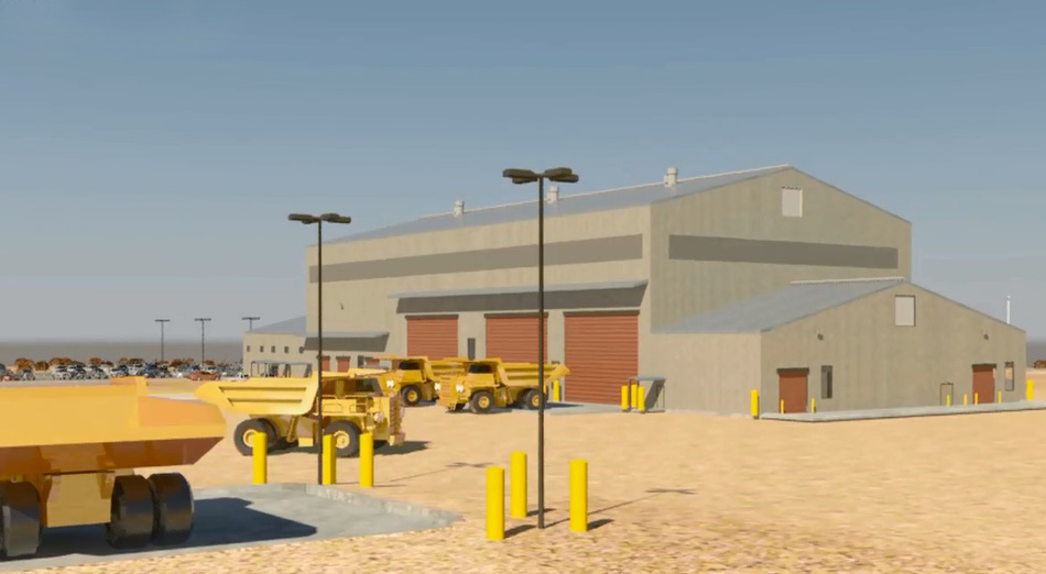 Maintenance Shop, Truck Yard