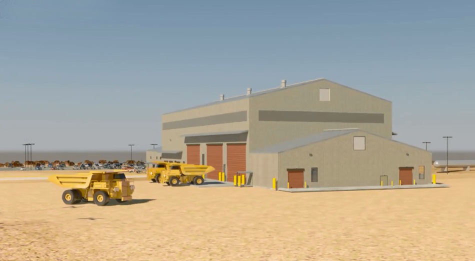 Maintenance Shop, Truck Yard