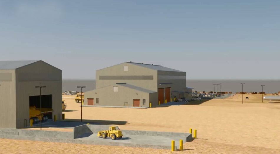 Maintenance Shop, Truck Yard, Truck Wash