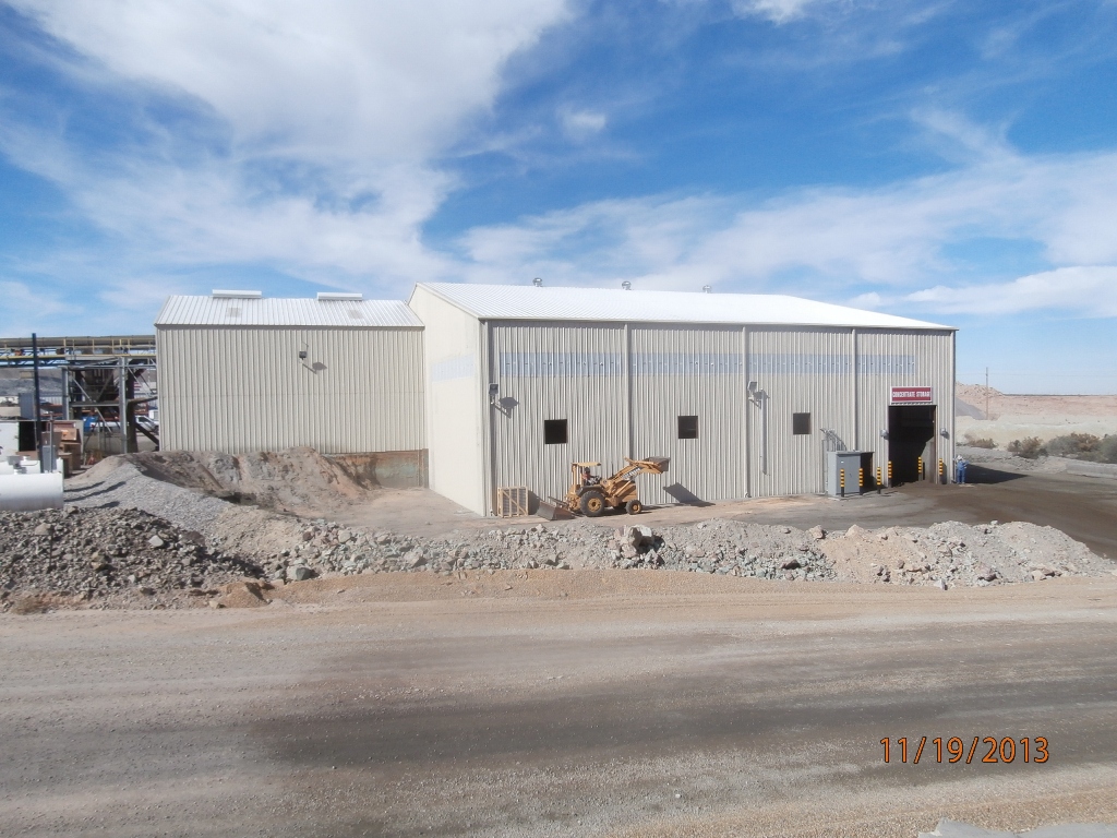 Hanlon Engineering Mining Concentrate Building Expansion