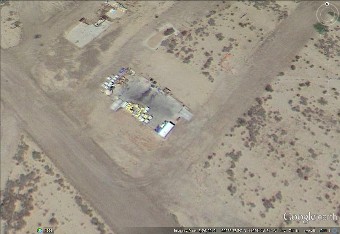 Hanlon Engineering Gila Bend Power Plant Aerial Chemical Storage & Fuel Island Site